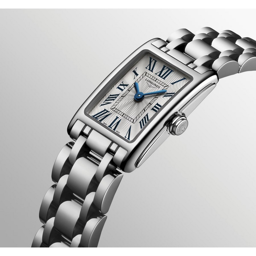 Đồng Hồ Longines Dolcevita Nữ 17.7x27mm Xám